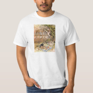 Rat en Mole hebben een picknick - Arthur Rackham T-shirt
