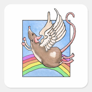 Rat Engel Sticker