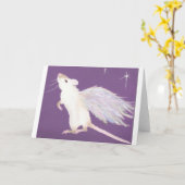 Rat-engel-wenskaart! Kaart (Gele Bloem)