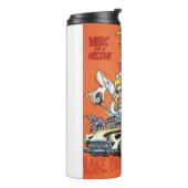Rat Fink 13 hete drink tumbler Thermosbeker (Gedraaid links)
