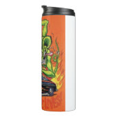 Rat Fink 13 hete drink tumbler Thermosbeker (Geroteerd rechts)