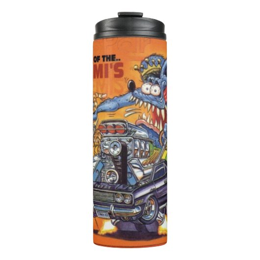 Rat Fink 20 hete drink tumbler Thermosbeker (Voorkant)