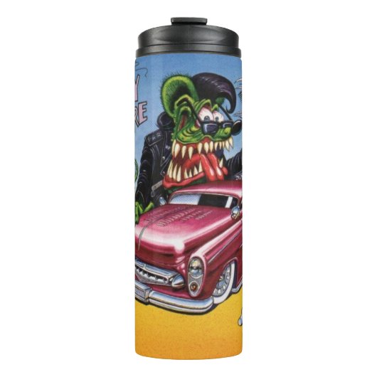 Rat Fink 32 Hot drink tumbler Thermosbeker (Voorkant)