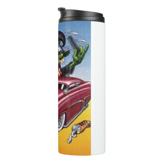 Rat Fink 32 Hot drink tumbler Thermosbeker (Geroteerd rechts)