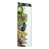 Rat Fink 39 hete drink tumbler Thermosbeker (Geroteerd rechts)