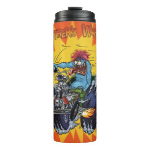 Rat Fink 42 hete drink tumbler Thermosbeker