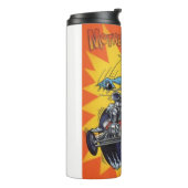 Rat Fink 42 hete drink tumbler Thermosbeker (Gedraaid links)