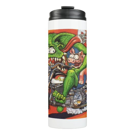Rat Fink 50 Hot Drink tumbler Thermosbeker (Voorkant)