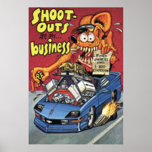 Rat Fink 6 poster
