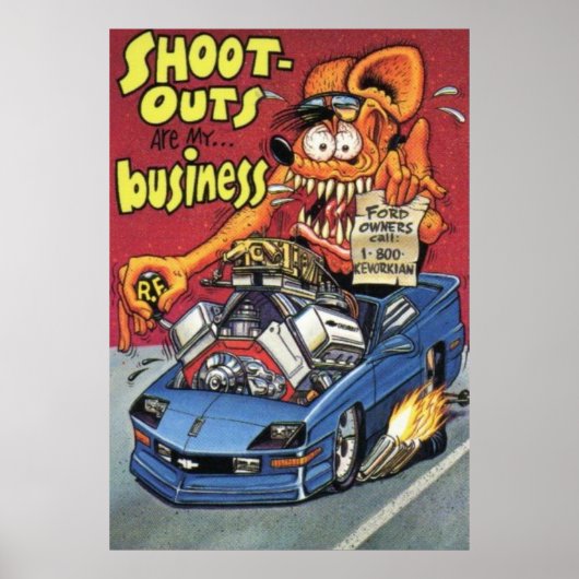 Rat Fink 6 poster (Voorkant)