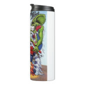 Rat Fink 7 hete drink tumbler Thermosbeker (Geroteerd rechts)