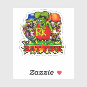 rat fink hot roth sticker