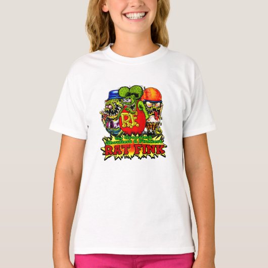 rat fink hot roth t-shirt (Voorkant)