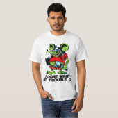 Rat Fink ik wil geen problemen T-shirt (Voorkant volledig)
