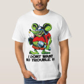 Rat Fink ik wil geen problemen T-shirt (Voorkant)