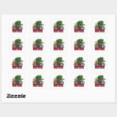 Rat Fink Vierkante Sticker (Vel)