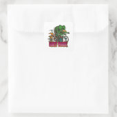 Rat Fink Vierkante Sticker (Tas)