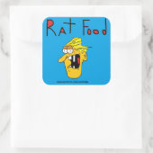 RAT FOOD STICKER VOOR Wounded WARRIOR PROJECT (Tas)