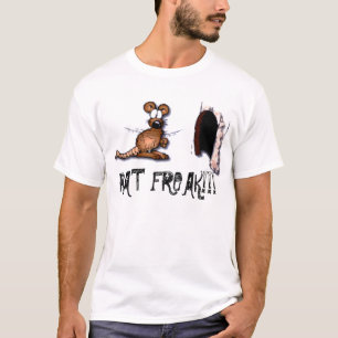 RAT FREAK!!! FUNNY CARTOON RAT T-SHIRT