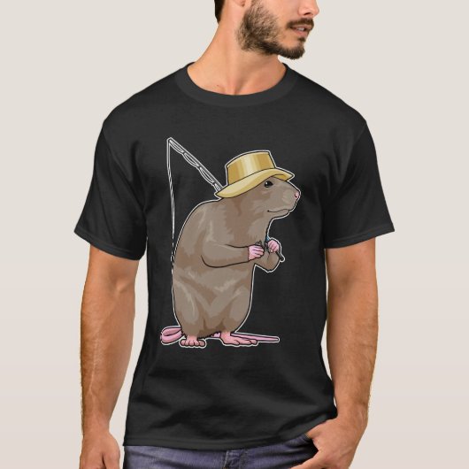 Rat Gevist met Geviste staaf T-shirt (Voorkant)