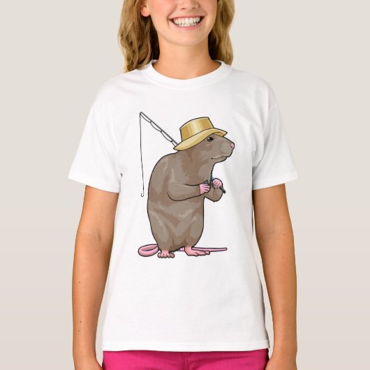 Rat Gevist met Geviste staaf T-shirt (Voorkant)