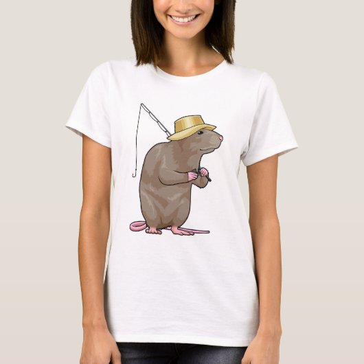 Rat Gevist met Geviste staaf T-shirt (Voorkant)