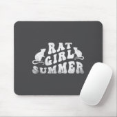 Rat Girl Summer, Animal Lover, Hello Summer, Funny Muismat (Met muis)