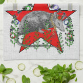 Rat God Theedoek (Gevouwen)