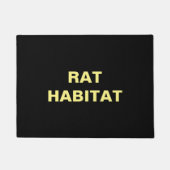 RAT HABITAT DEURMAT (Voorkant)