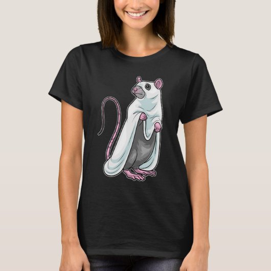 Rat Halloween Geest T-shirt (Voorkant)