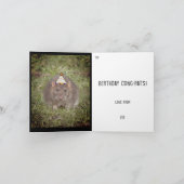 Rat Happy Birthday - Fun-kaart Kaart (Binnen)