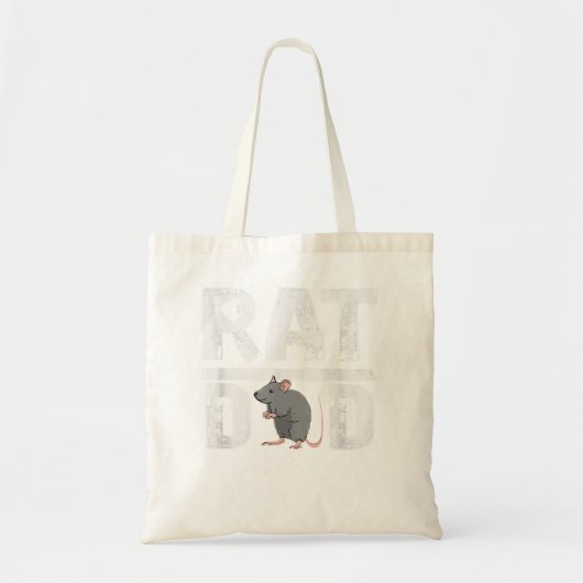 Rat hartslag Rat Lover Tote Bag (Voorkant)