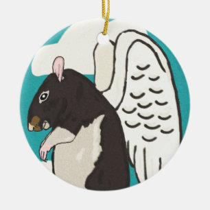 Rat hemel keramisch ornament