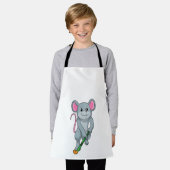 Rat Hockey with Hockey bat Schort (Gedragen)