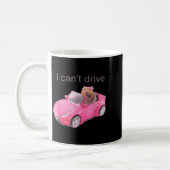 Rat I Can't Drive Funny For Men Women  Koffiemok (Links)