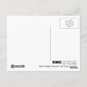 Rat in Devil Costume Halloween briefkaart (Achterkant)