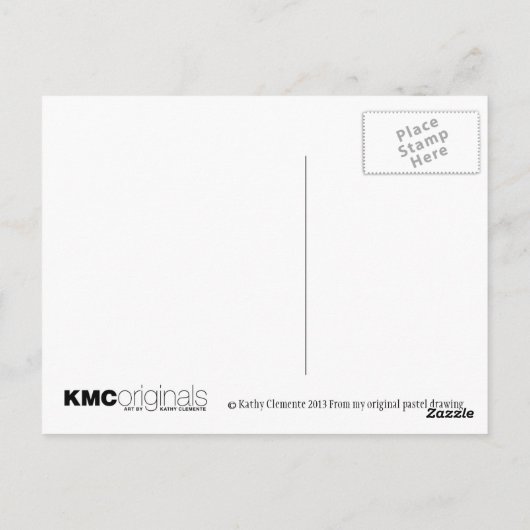 Rat in het briefkaart van de uienkoepels van Sint (Achterkant)