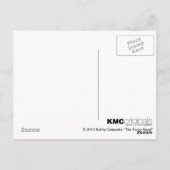 Rat in Witch Costume Halloween briefkaart (Achterkant)