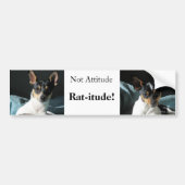Rat-itude! Bumpersticker (Voorkant)