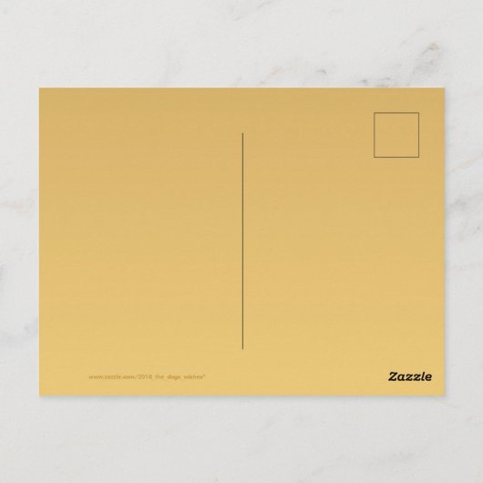 Rat Jaar 2020 Briefkaart van Elegant Monogram (Achterkant)