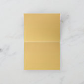 Rat Jaar 2020 Fruit Elegant Monogram SGC Feestdagen Kaart (Binnen)