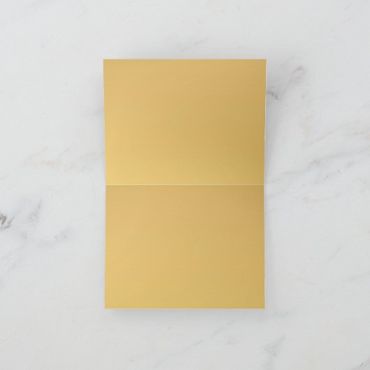 Rat Jaar 2020 Fruit Elegant Monogram SGC Feestdagen Kaart (Binnen)