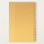 Rat Jaar 2020 vruchten Elegant Monogram S Planner (Achterkant)