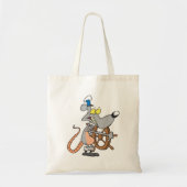 Rat Kapitein Canvas tas (Voorkant)
