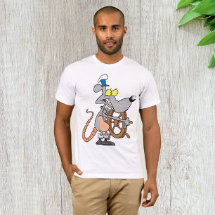 Rat Kapitein Mannen T-Shirt