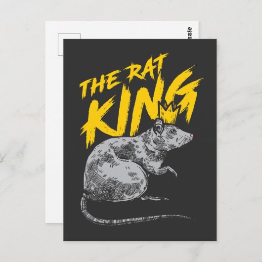 Rat King Mouse Nutkraker Ballet Dance Briefkaart (Voorkant / Achterkant)