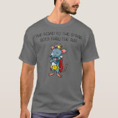 Rat King The Road to the Strap Goes Thru T-shirt (Voorkant)