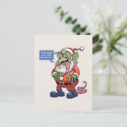 Rat Kringle Briefkaart (Staand voorkant)