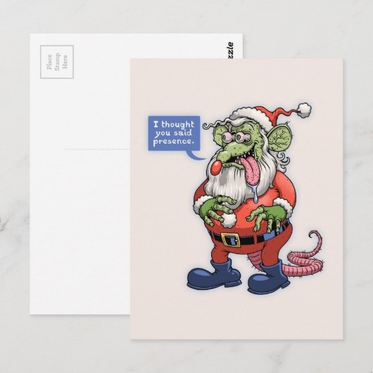 Rat Kringle Briefkaart (Voorkant / Achterkant)