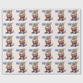 Rat Kringle Cadeaupapier (Vlak)